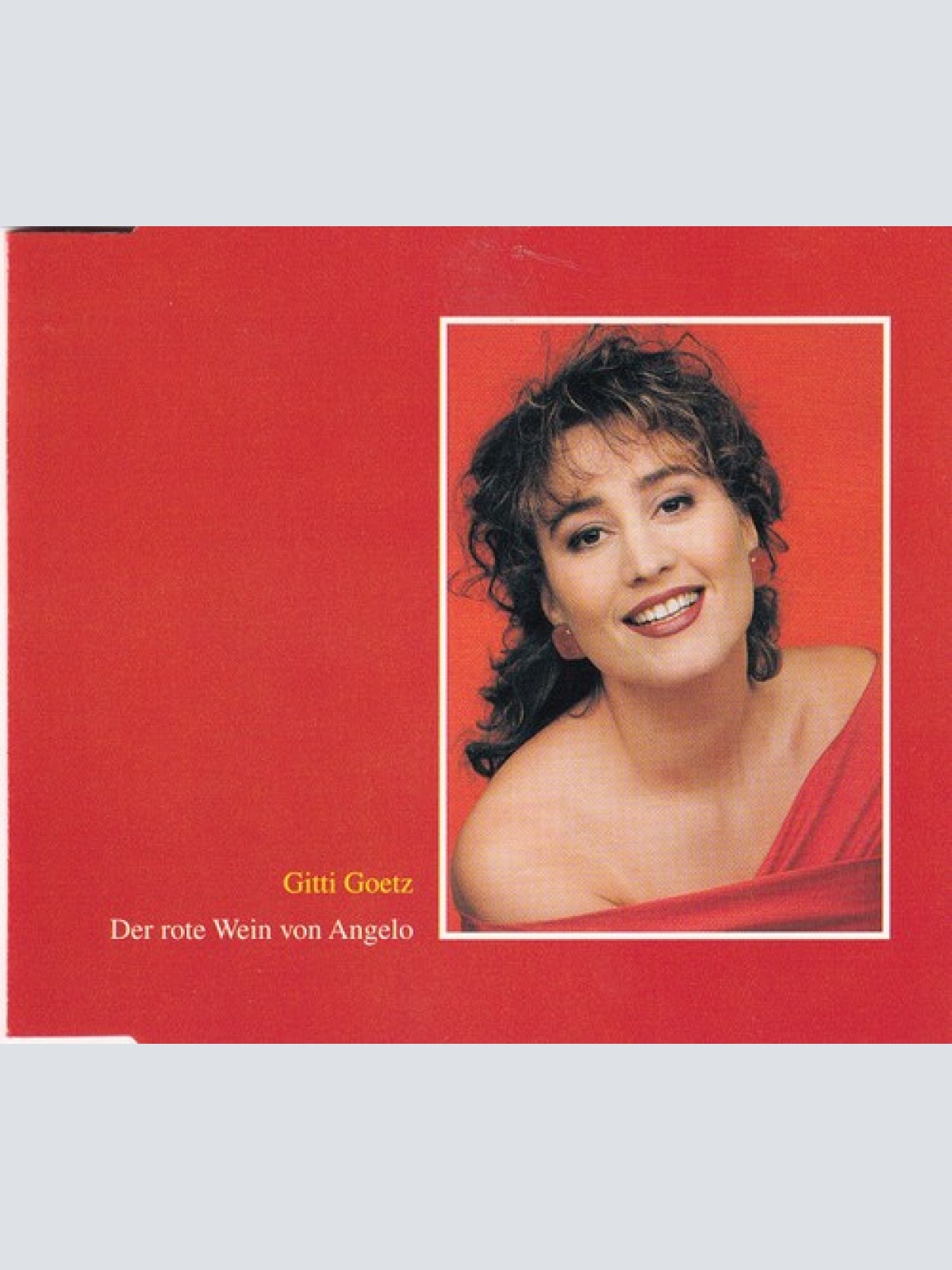 CD Gitti Goetz - Der Rote Wein Von Angelo