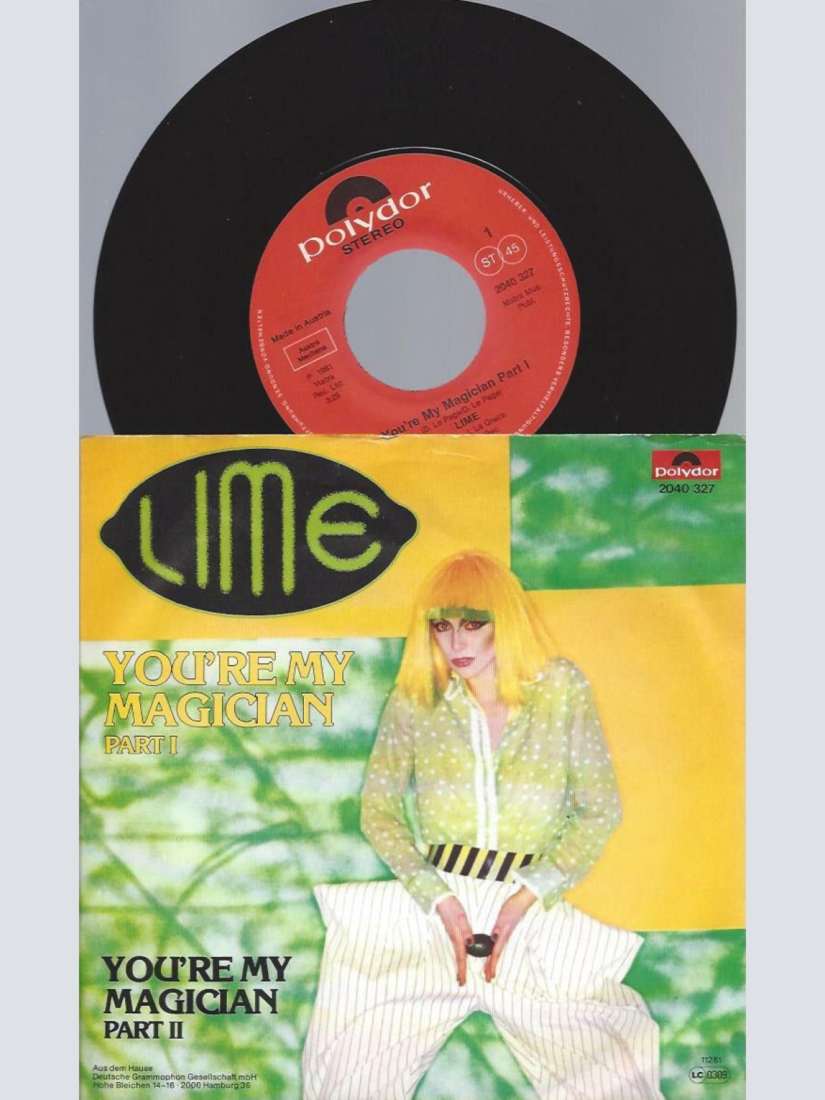 7"   Lime   – You're My Magician Part I