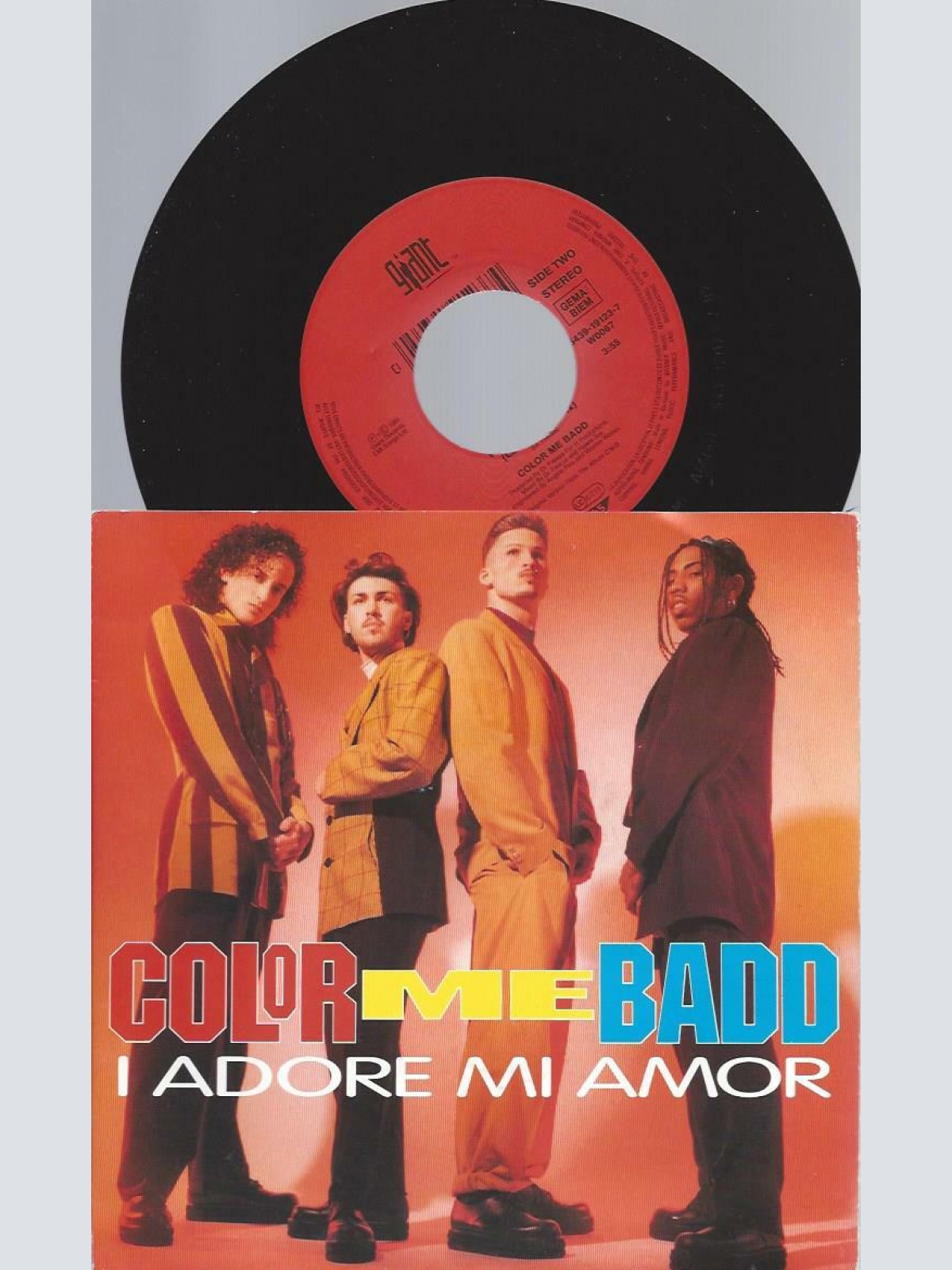 7"    Color Me Badd  I Adore Mi Amor