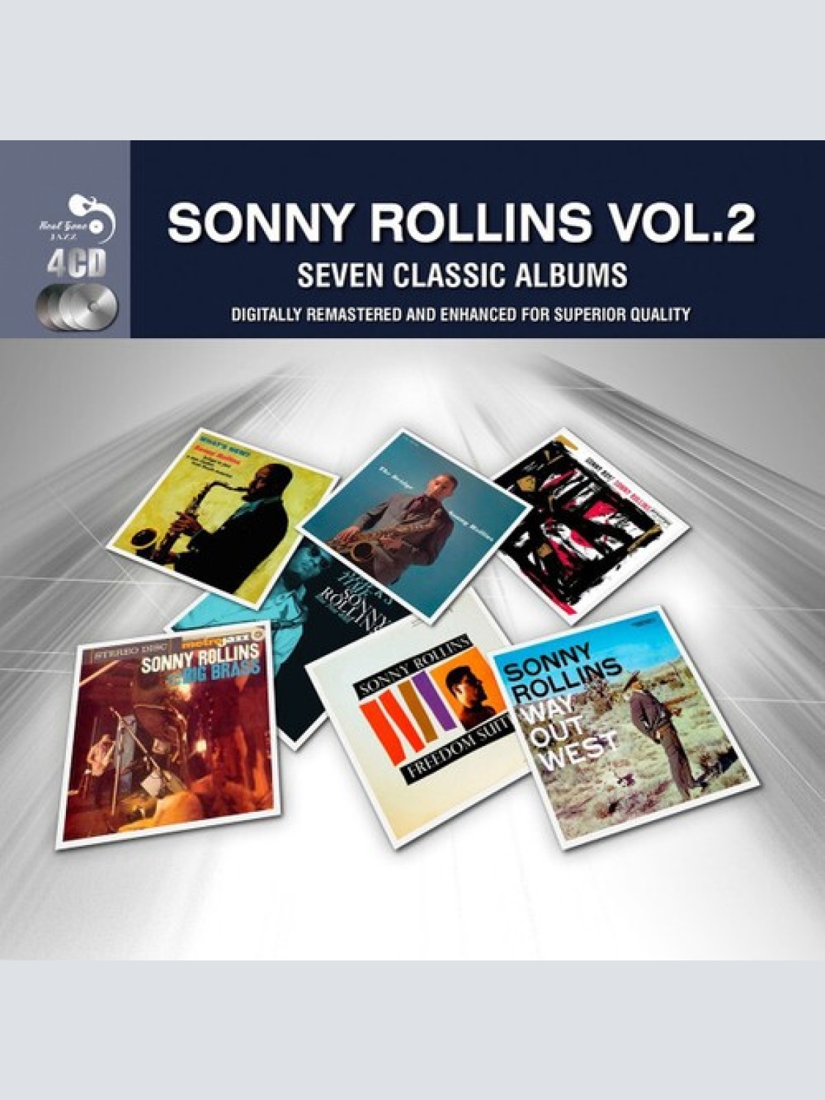 4xCD, Comp, RM + Box Sonny Rollins - Seven Classic Albums (Vol.2)