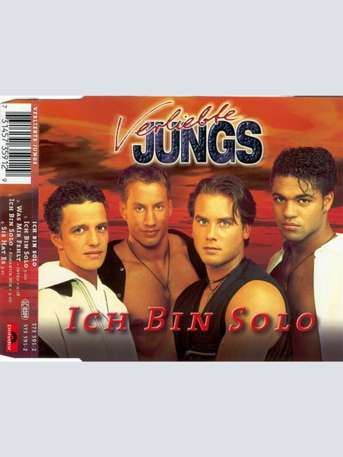 CD, Maxi Verliebte Jungs - Ich Bin Solo