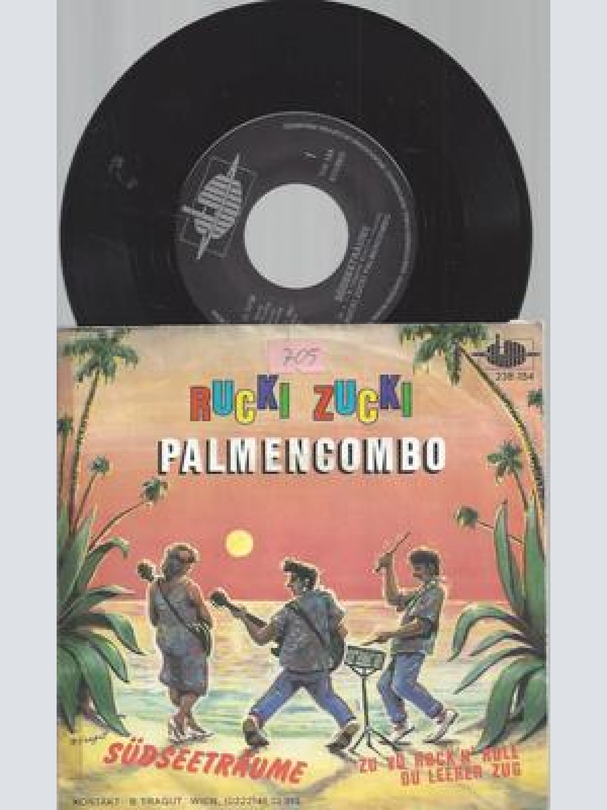 7" RUCKI ZUCKI  PALMENCOMBO SÜDSEETRÄUME