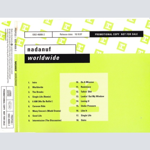 CD, Album, Promo Nadanuf - Worldwide