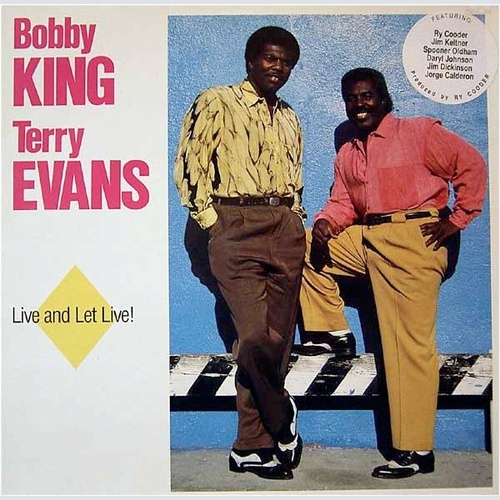 LP, Album Bobby King & Terry Evans - Live And Let Live!