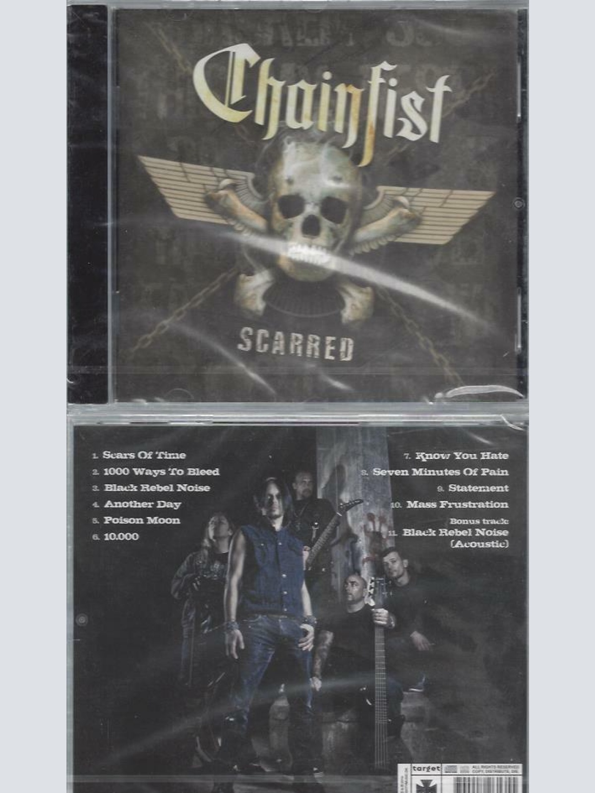 CD--  Chainfist – Scarred