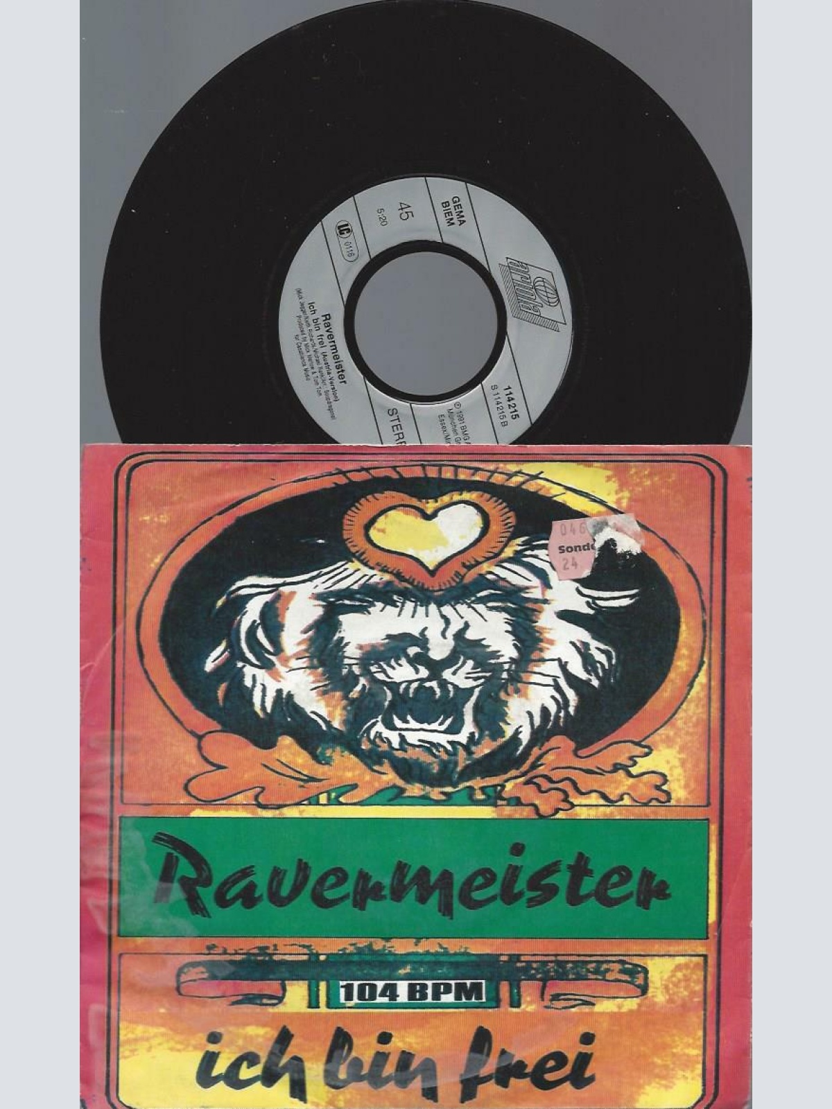 7"    Rauermeister Ich bin Frei
