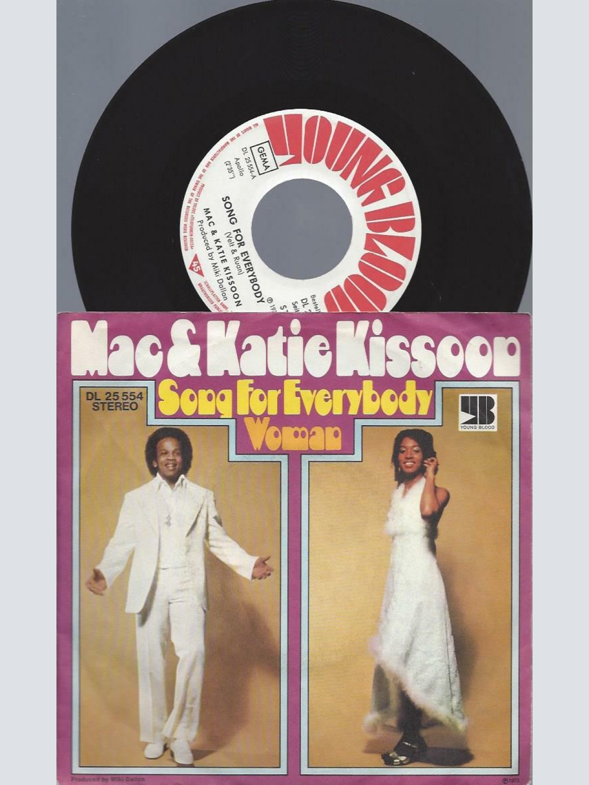 7"    Mac & Katie Kissoon – Song For Everybody