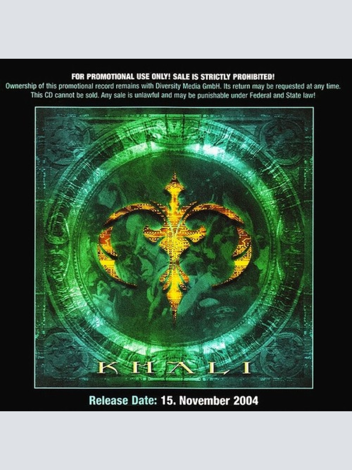 CD, Album, Promo Khali - Khali