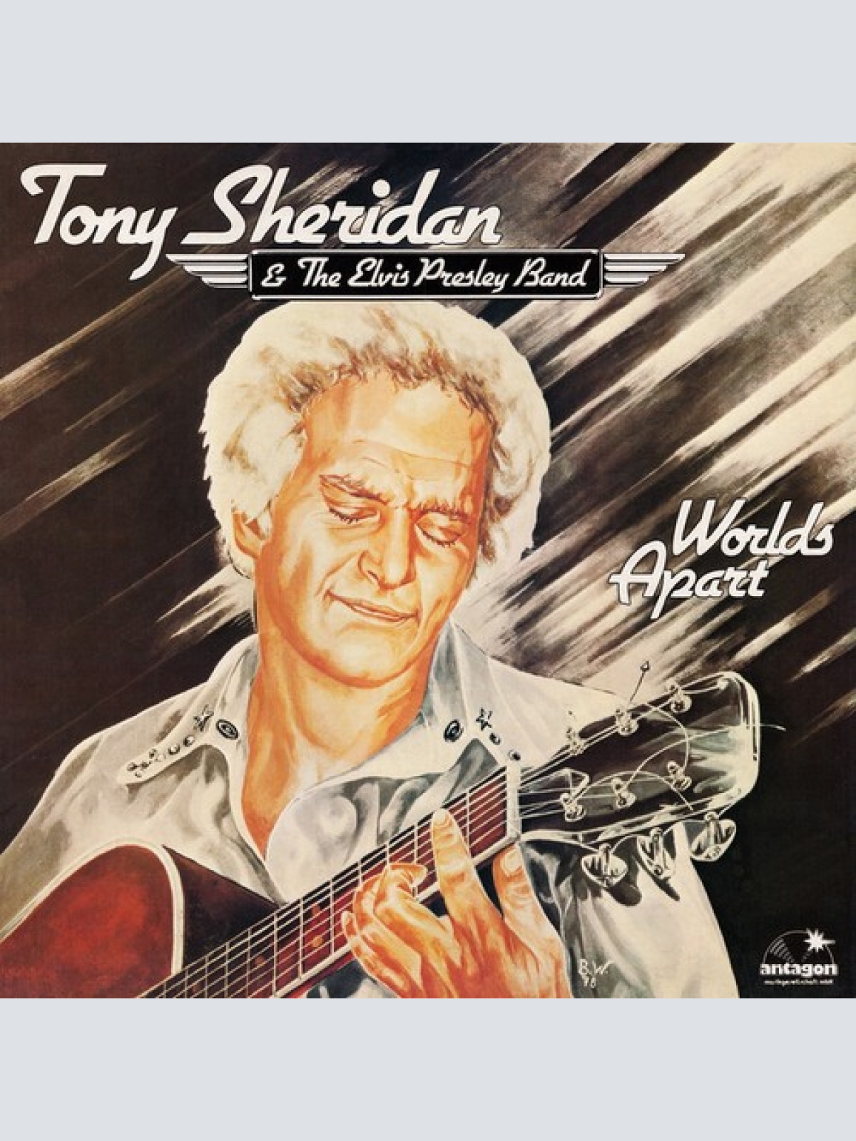 LP, Album Tony Sheridan & The Elvis Presley Band - Worlds Apart
