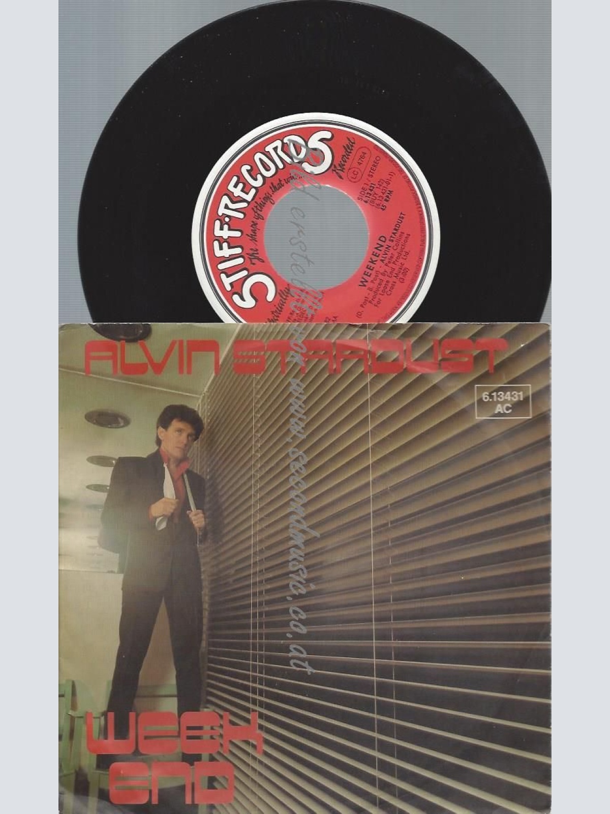7"    Alvin Stardust  Weekend