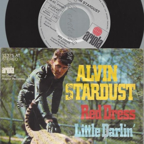 7"  Alvin Stardust  Red Dress   //AT