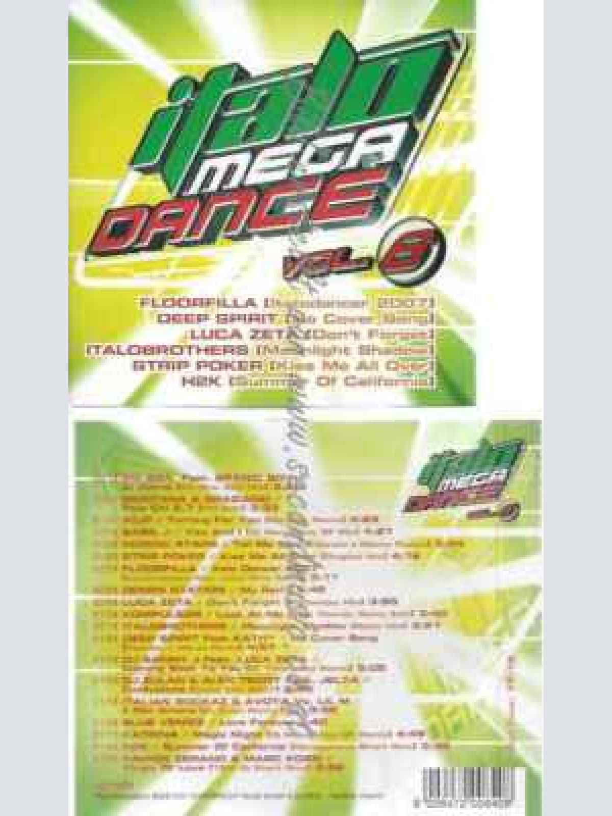 CD--VARIOUS--ITALO MEGA DANCE VOL.6