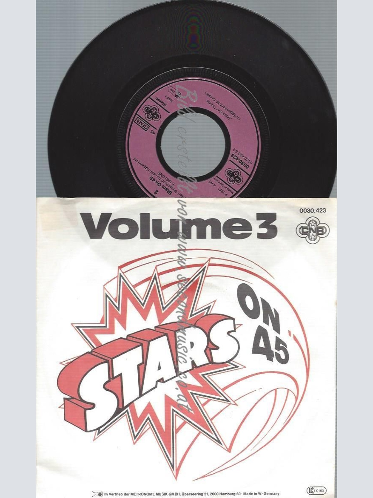 7"  Stars On 45 Vol. 3