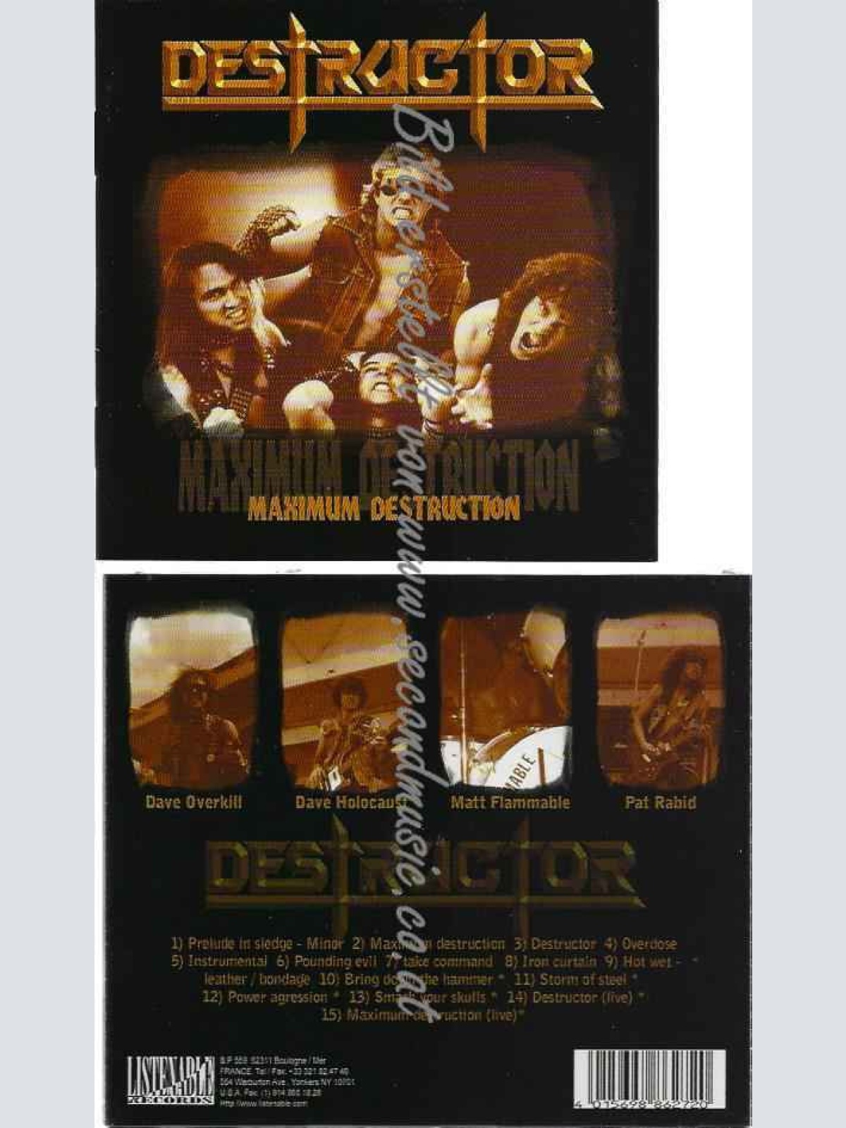 CD--Destructor | --Maximum Destruction