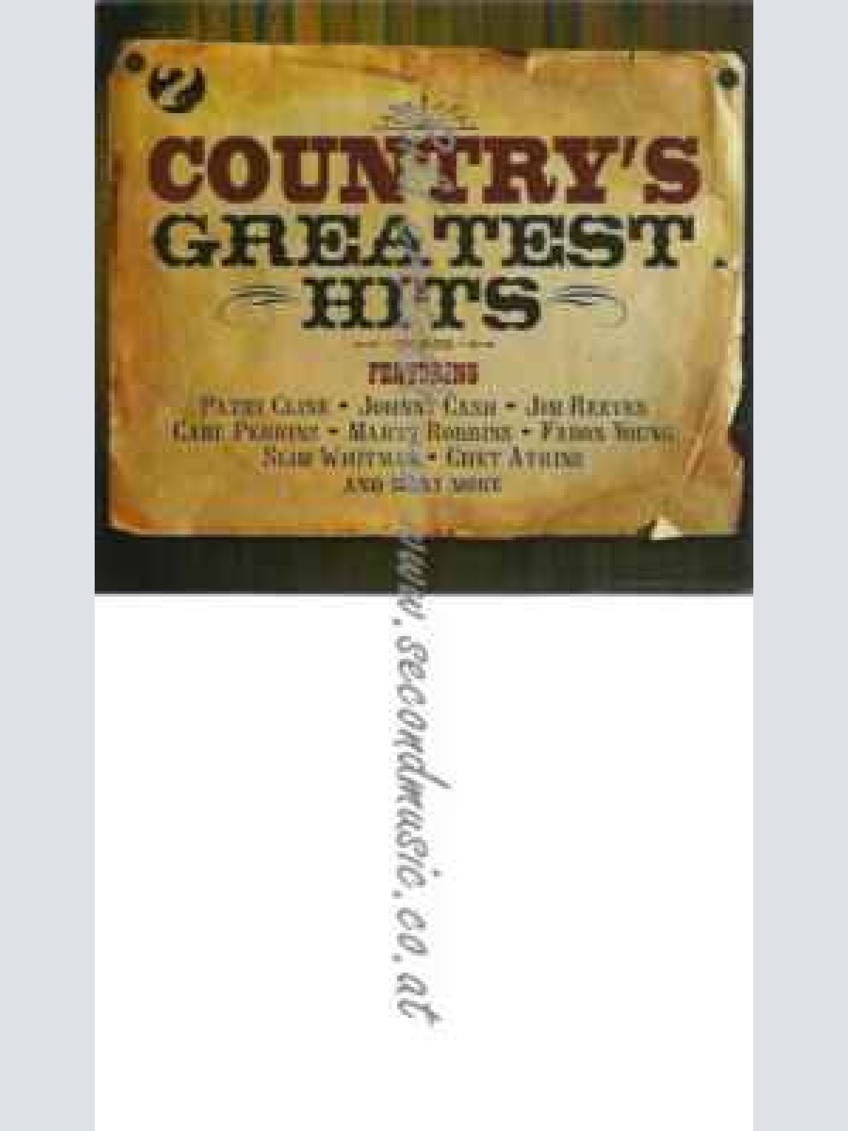 CD--  Elvis Presley, et al. | --Country & Western -  No.  Hits