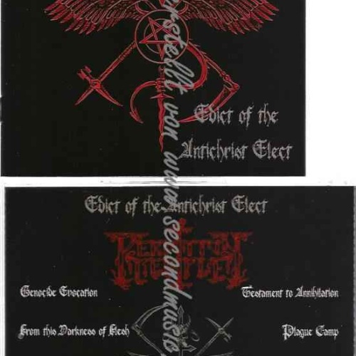CD--Perdition Temple | --Edict of the Antichrist Elect