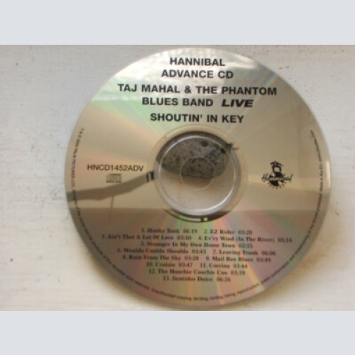 CD, Advance, Album, Promo Taj Mahal & The Phantom Blues Band - Live Shoutin' ...