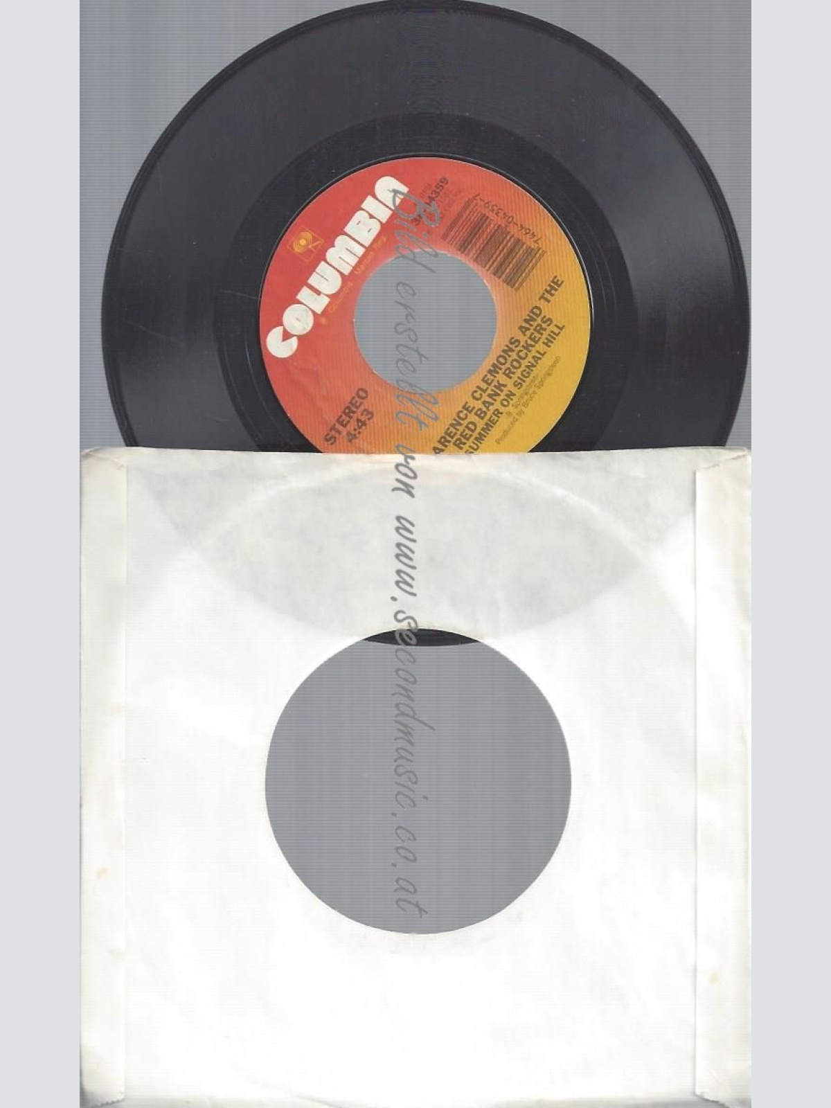 7"  Clarence Clemons And The Red Bank Rockers – A Woman's Got The Power