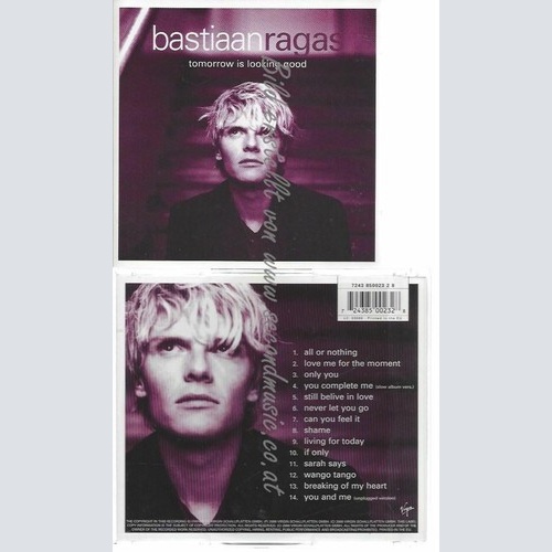 CD--BASTIAAN RAGAS--    TOMORROW IS LOOKING GOOD
