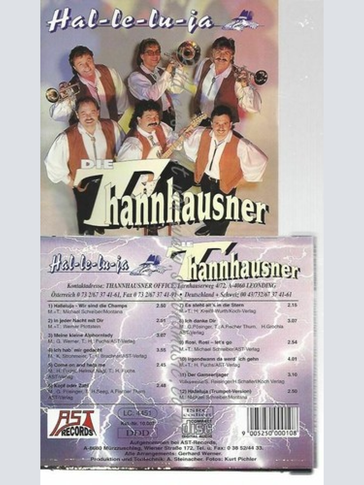 CD--THANNHAUSNER,DIE--HAL-LE-LU-JA
