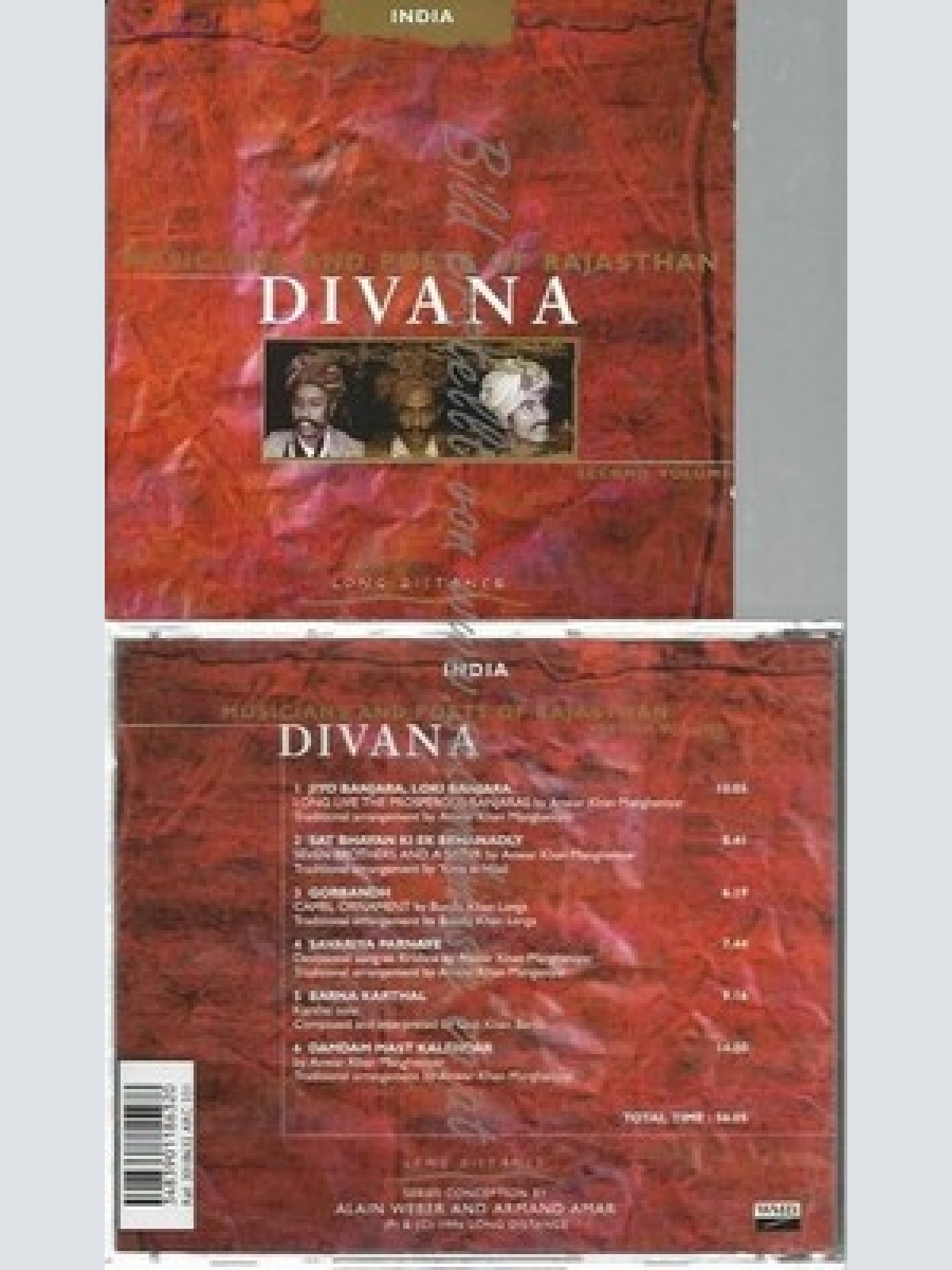 CD--MUSICIANS & POETS OF RAJASTHAN | --MUSICIANS AND POETS OF RAJASTH