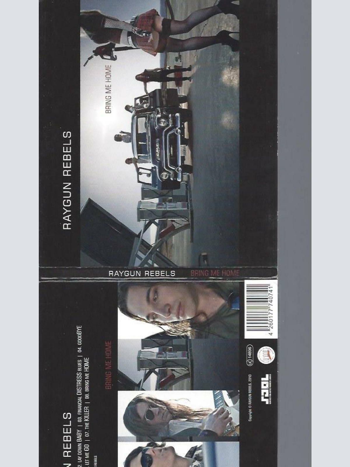 CD--RAYGUN REBELS BRING ME HOME