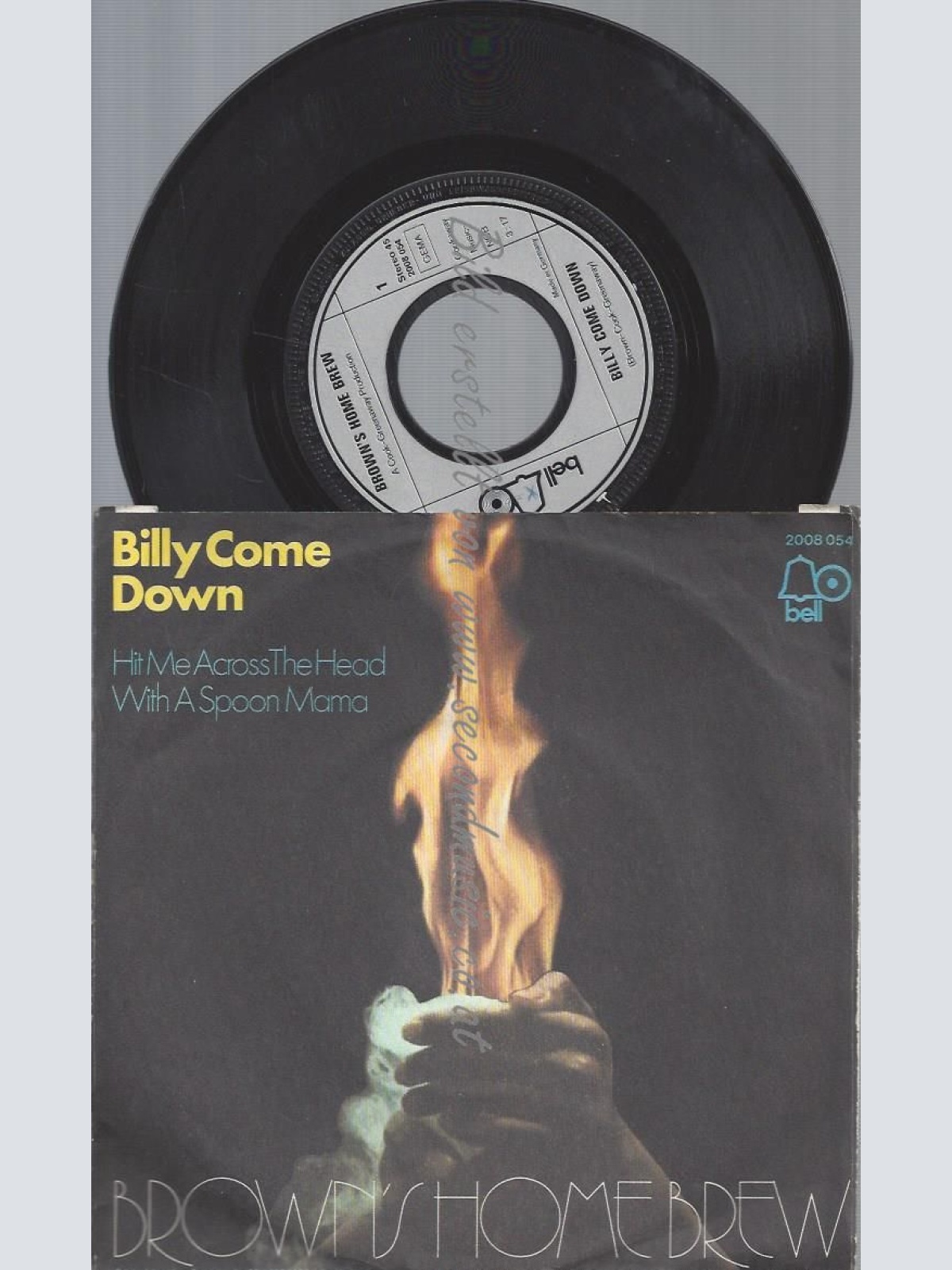 7" Brown's Home Brew  Billy Come Down