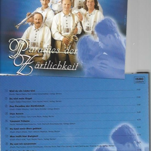 CD--Alpensextett Terenten--Paradies der Zärtlichkeit