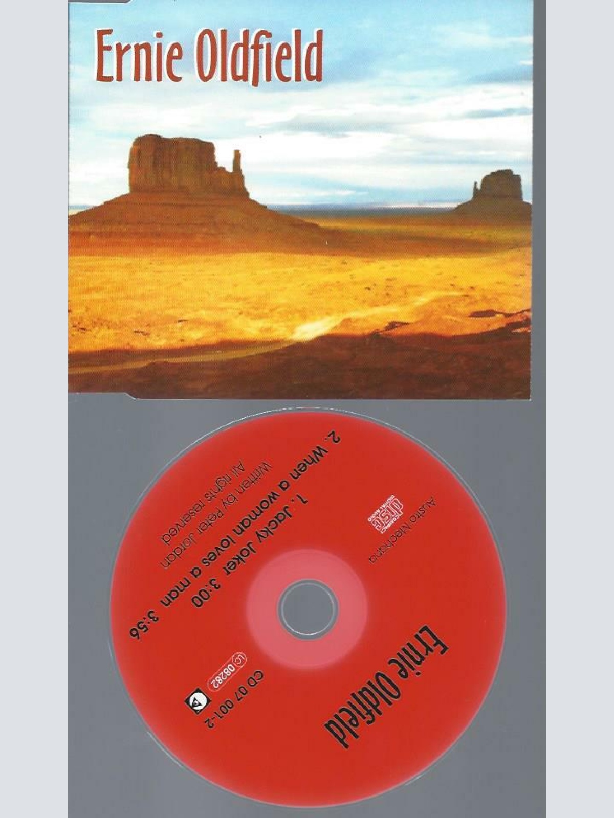 CD--ERNIE OLDFIELD JACKY JOKER