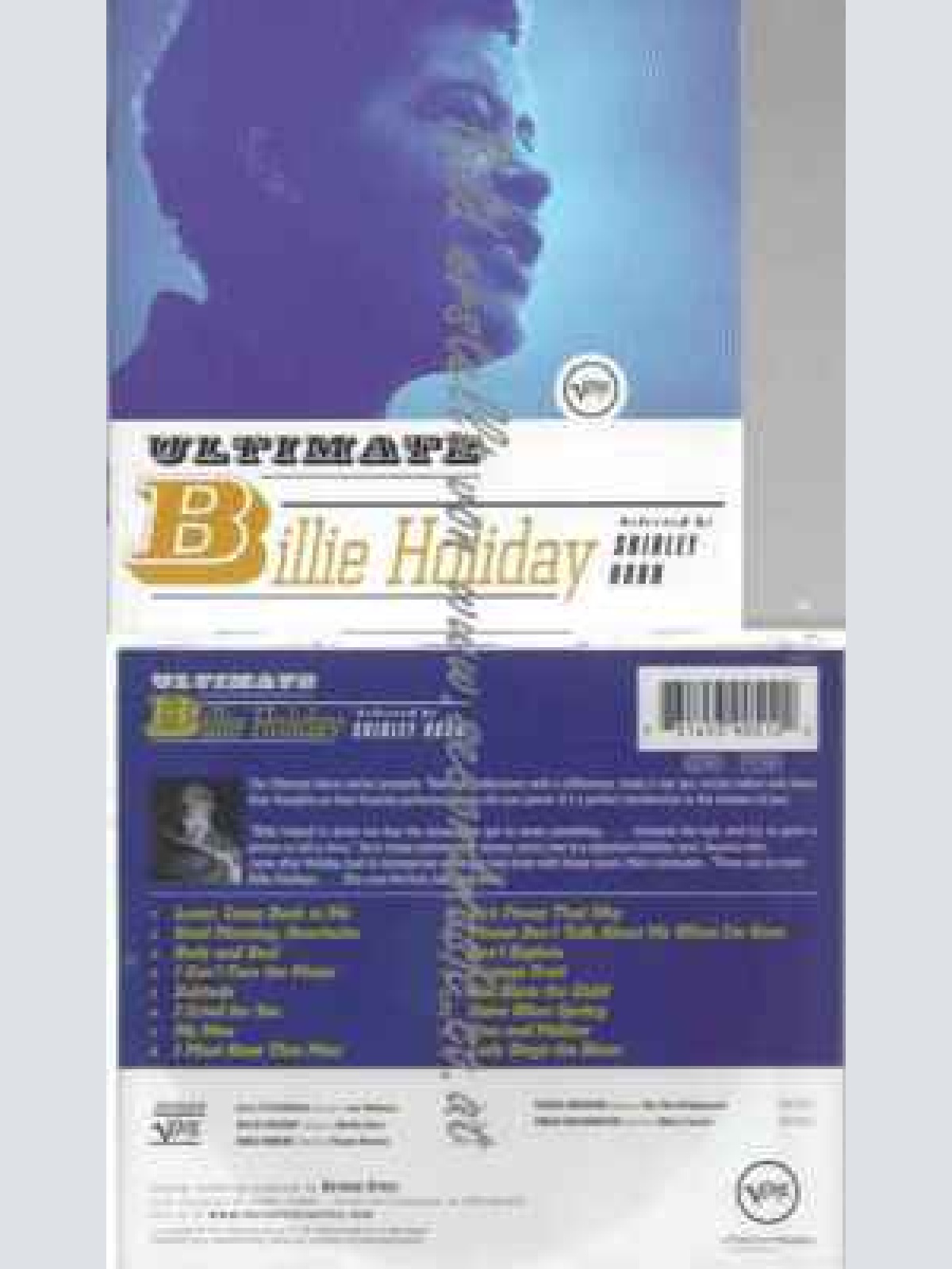 CD--Billie Holiday | --Ultimate