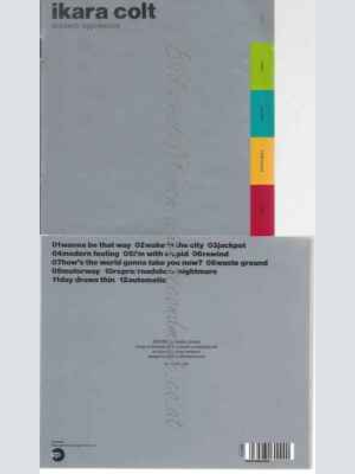 CD--Ikara Colt | --Modern Apprentice