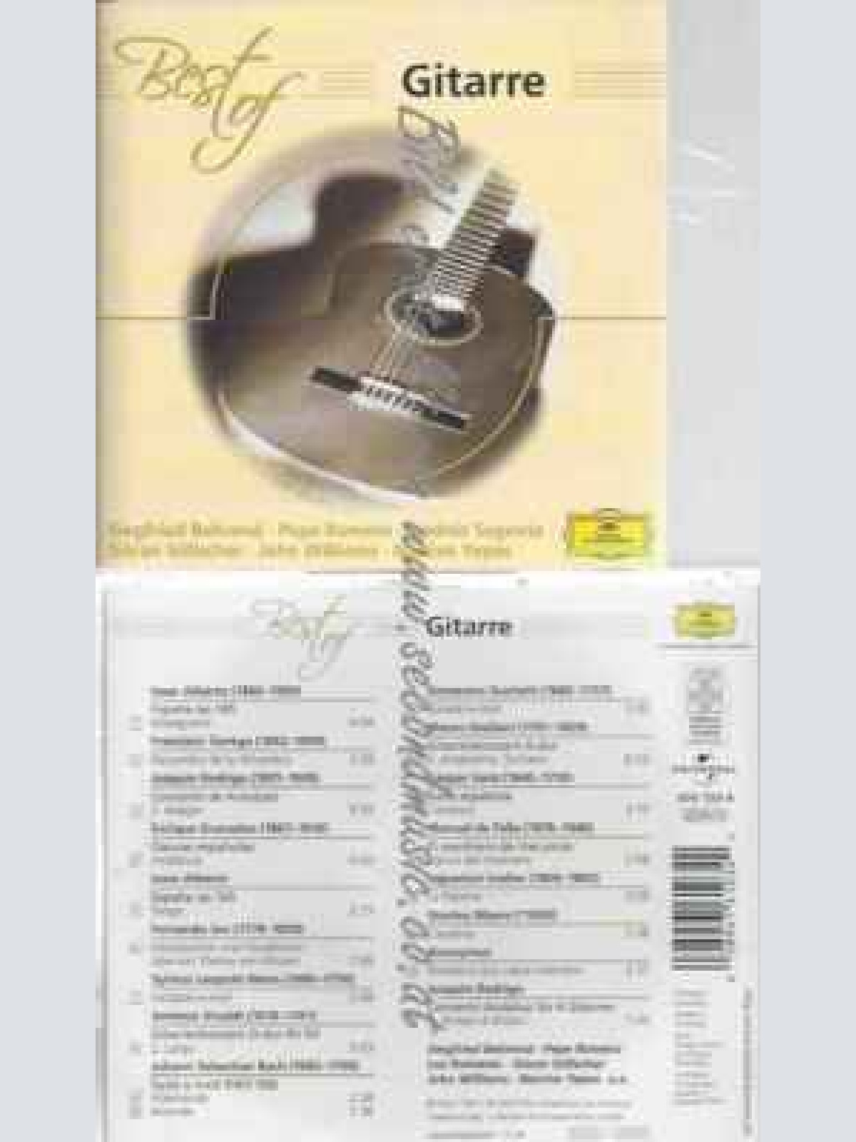 CD--Various | --Best Of Gitarre (Eloquence)