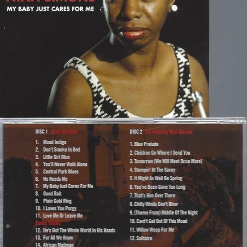 CD--NINA SIMONE MY BABY JUST CARES FOR ME //2 CDS
