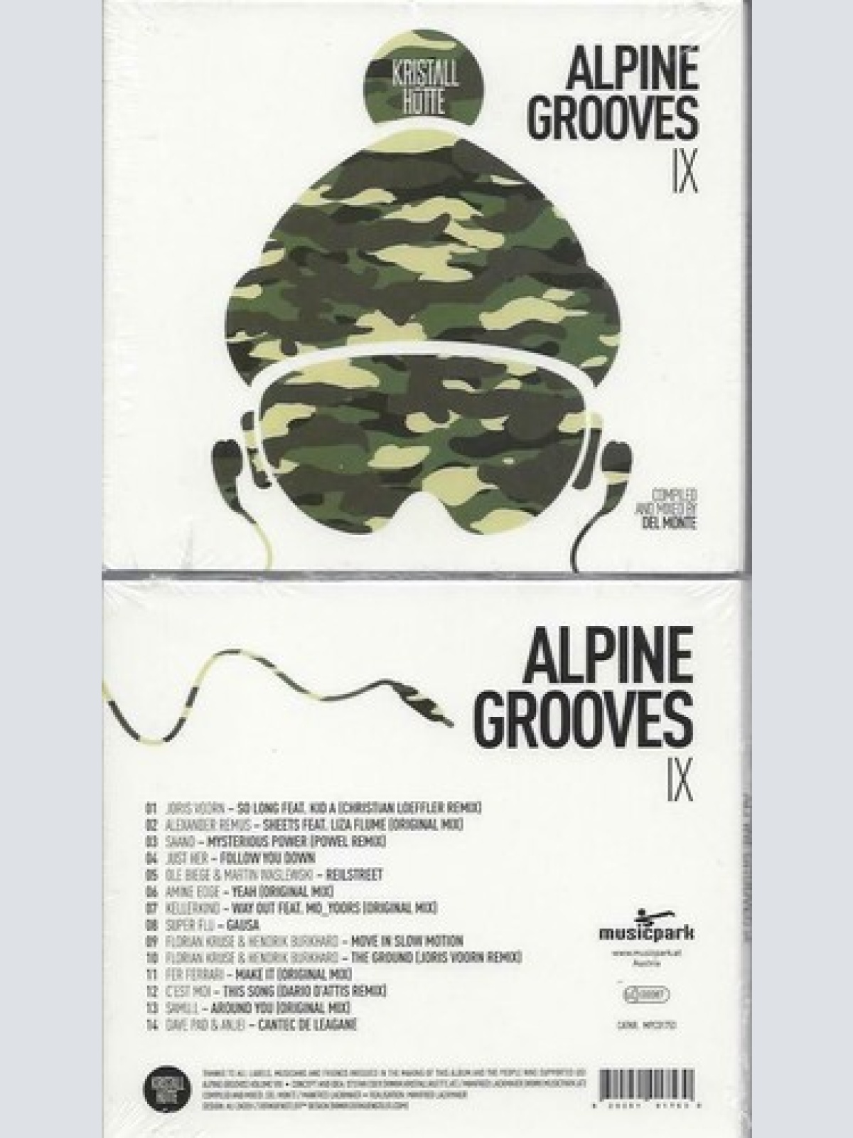 CD--Alpine Grooves Vol.9 (Kristallhütte)