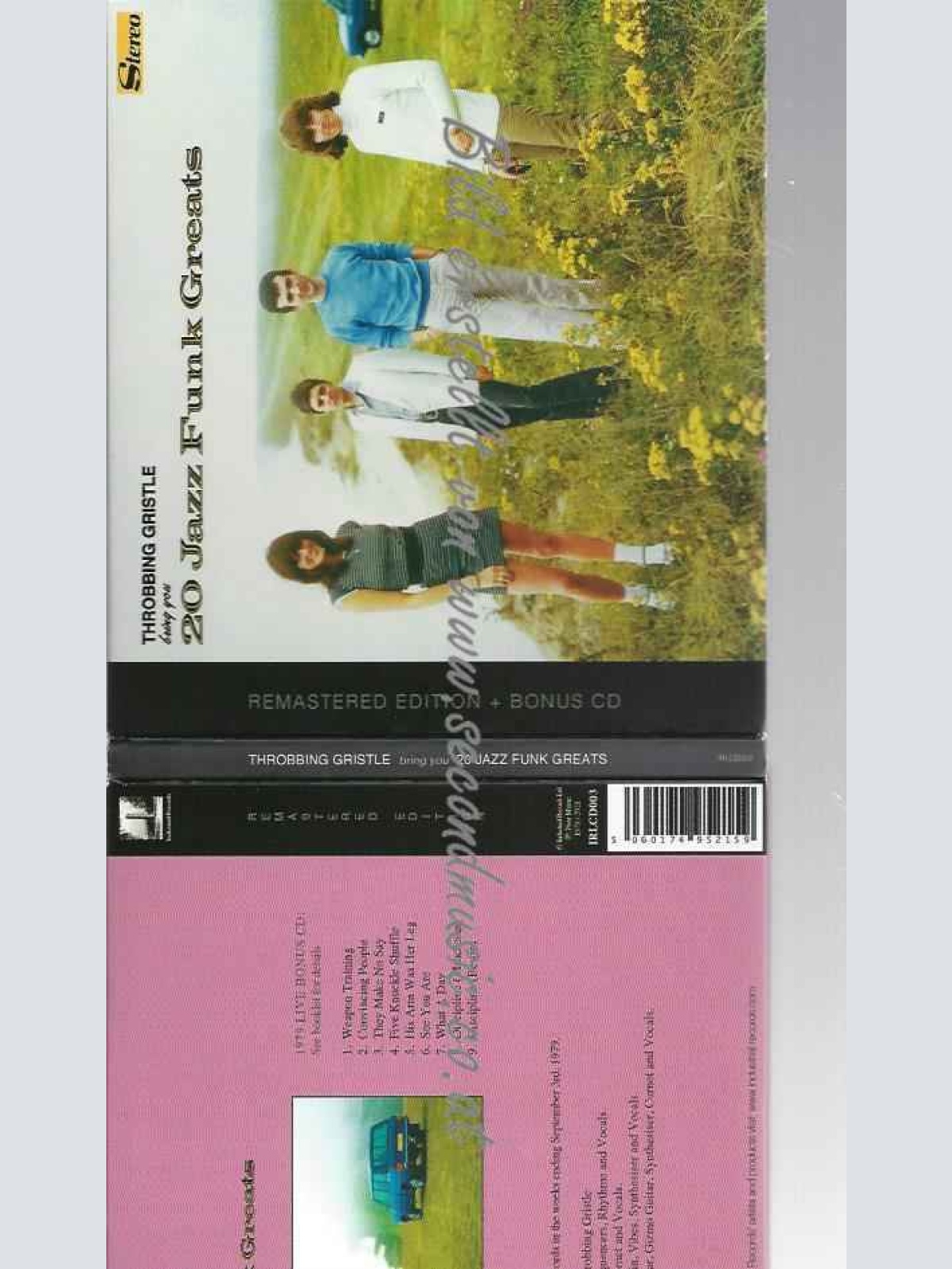 CD--Throbbing Gristle | --Bring You... Jazz Funk Greats