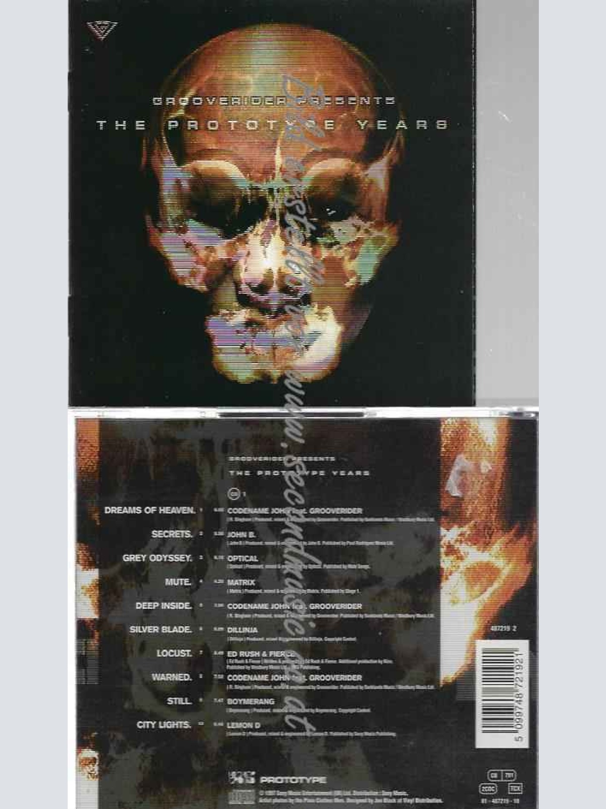 CD--Grooverider | --The Prototype Years