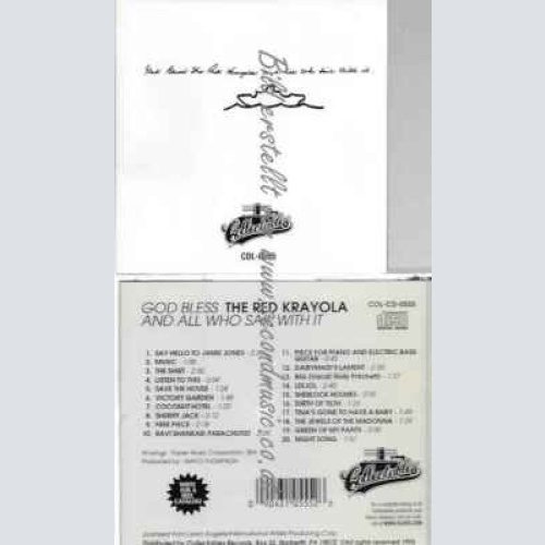 CD--The Red Krayola | --God Bless the Red Krayola