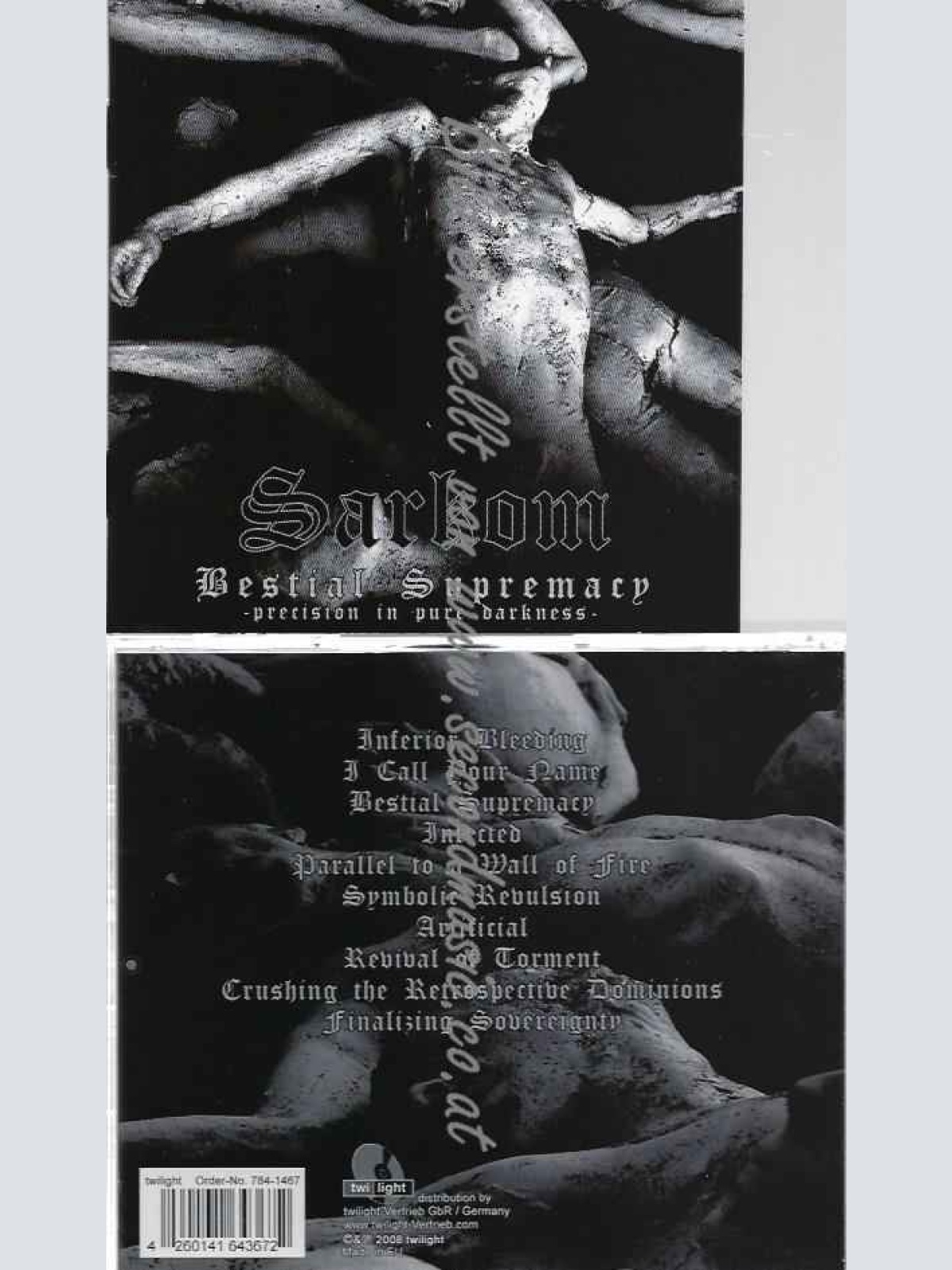 CD--Sarkom | --Bestial Supremacy