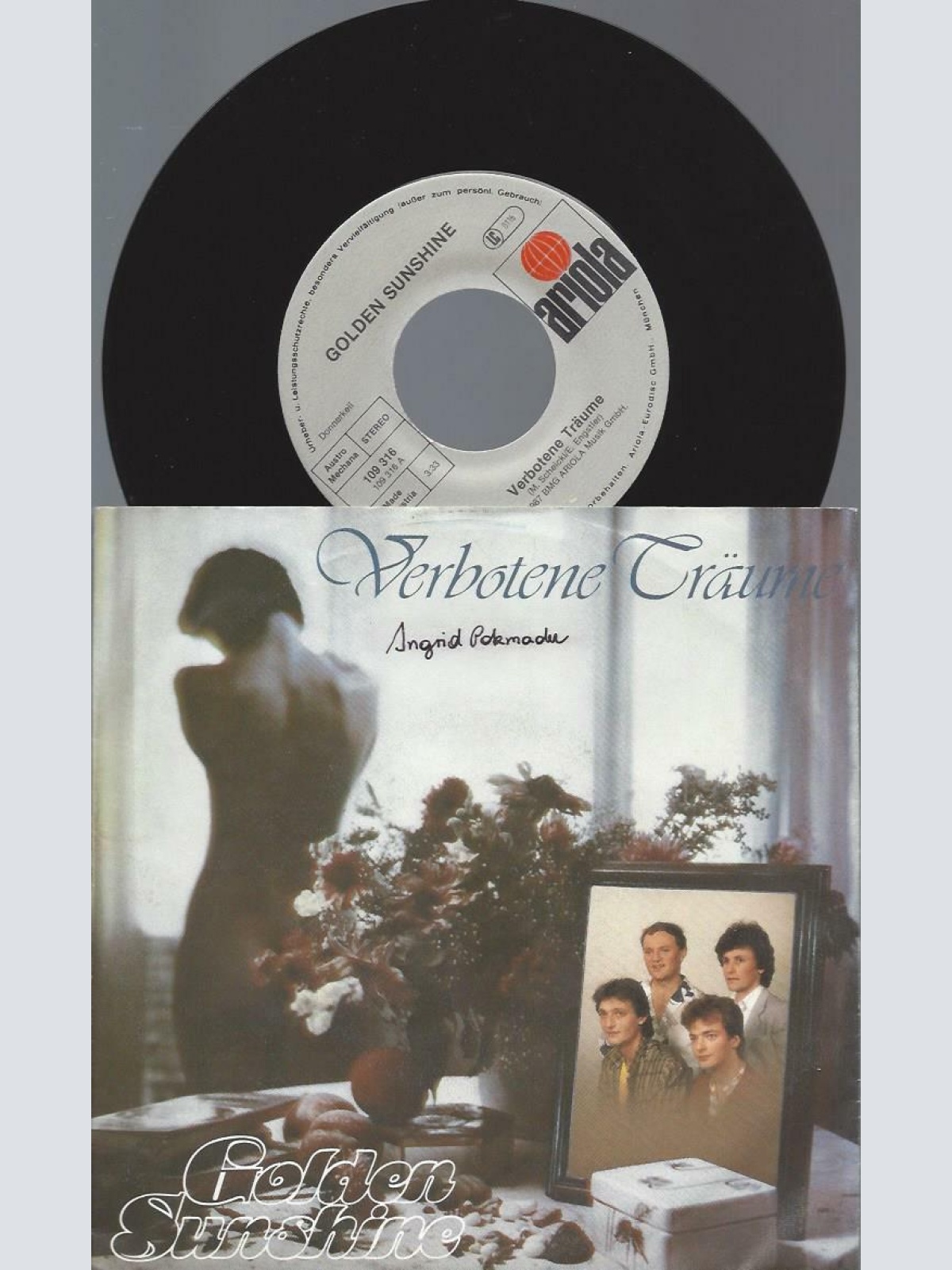 7"   Golden Sunshine – Verbotene Träume