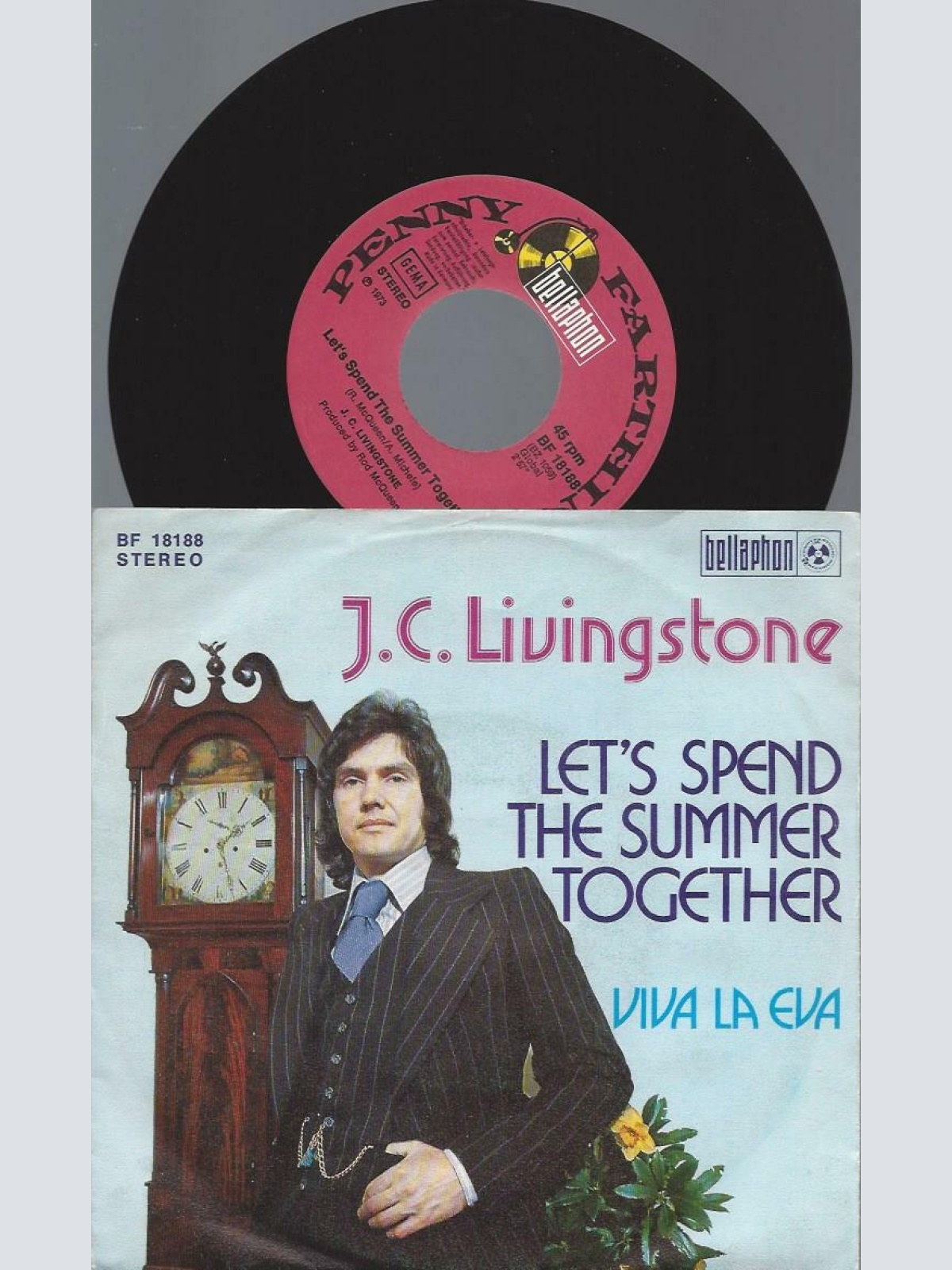 7"    J. C. Livingstone – Let's Spend The Summer Together