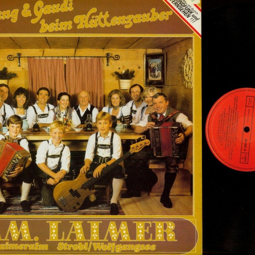 LP--Fam. Laimer – Stimmung & Gaudi Beim Hüttenzauber  // NM
