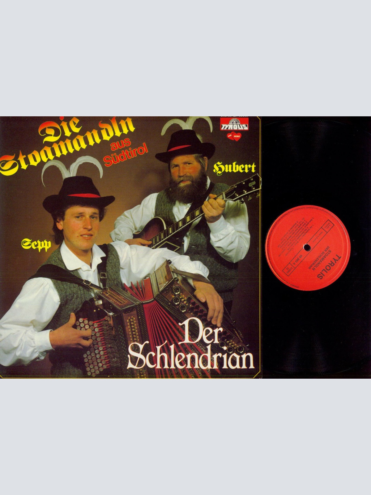 LP--Original Stoamandln aus Südtirol   -- Der Schlendrian   // NM