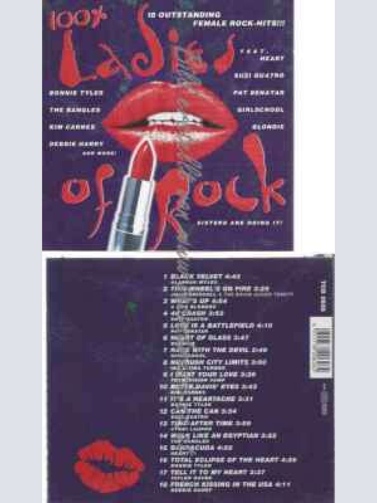 CD--Various [Telstar TV] | --Ladies of Rock