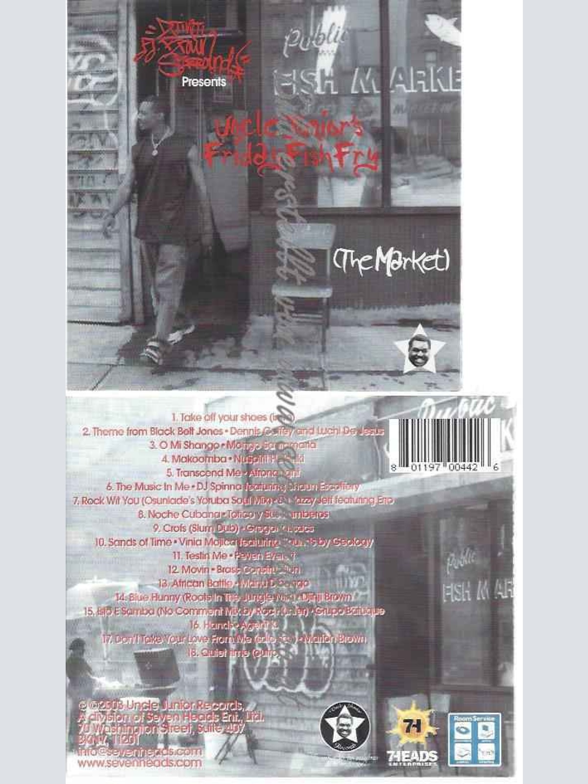 CD--Djinji Brown | --Presents Uncle Junior'S Friday