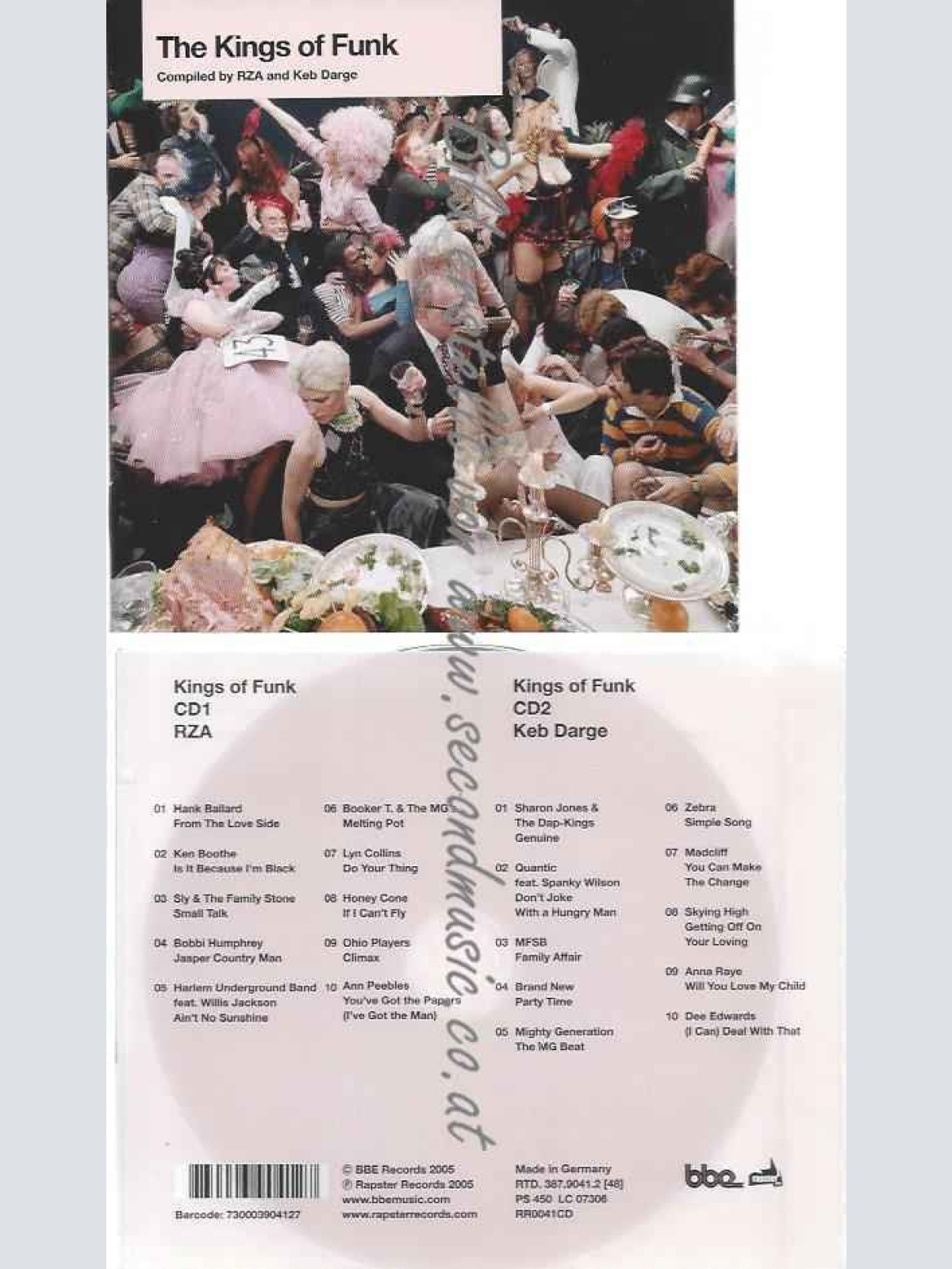 CD--RZA | --The Kings of Funk