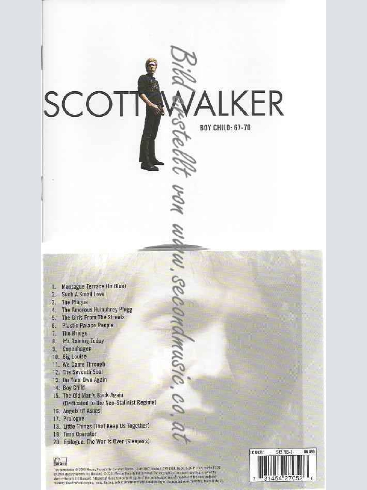 CD--Scott Walker | --Boy Child: -