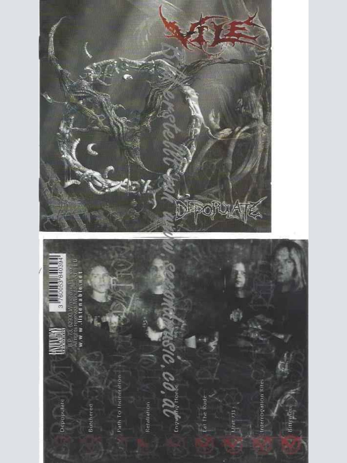 CD--Vile | --Depopulate