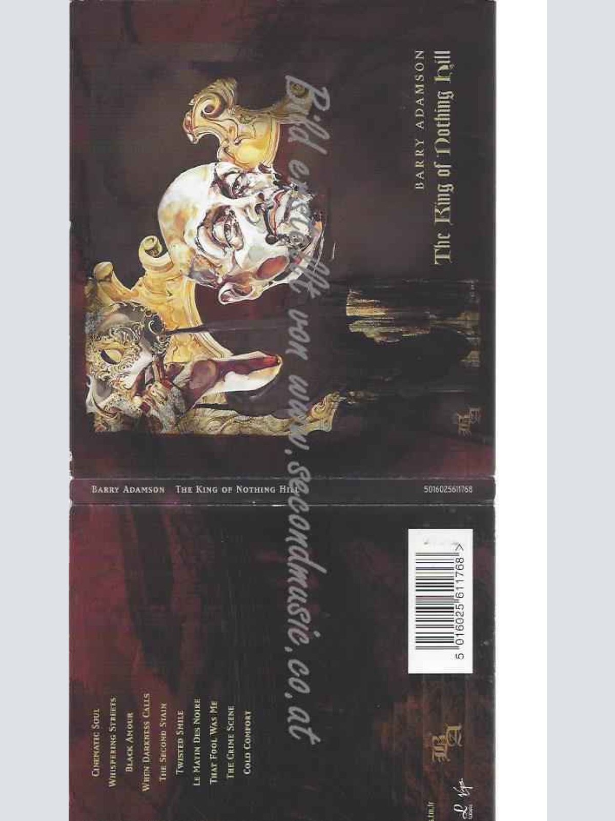 CD--Barry Adamson | --The King of Notting Hill