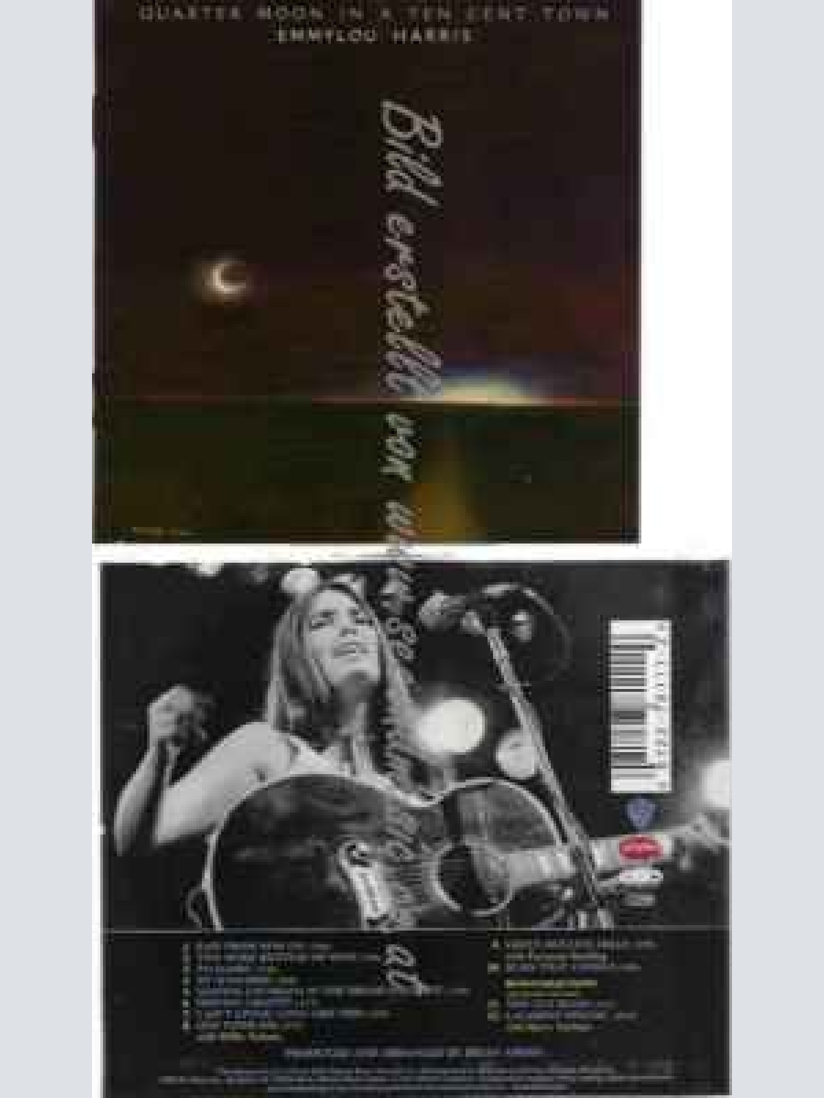 CD--Emmylou Harris | --Quarter Moon in a Ten Cent Town