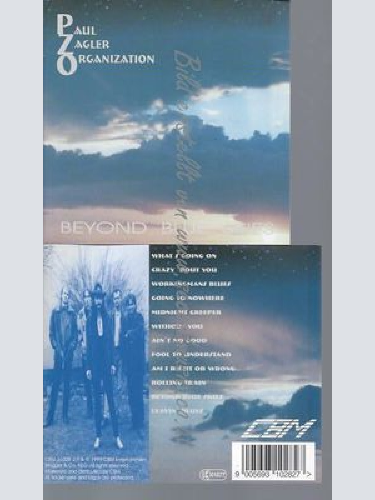 CD--PAUL ZAGLER ORGANIZATION--BEYOND BLUE SKIES
